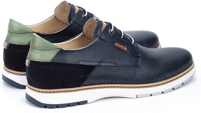 PIKOLINOS Veterschoenen Olvera met logo-patch vrijetijdsschoen lage schoen veterschoen