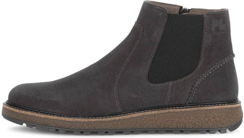 Pius Gabor Chelsea-boots herfstlaarzen met contrastnaden en logo