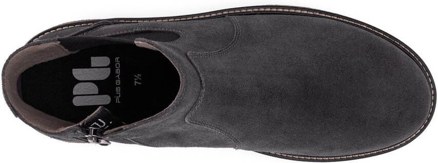 Pius Gabor Chelsea-boots herfstlaarzen met contrastnaden en logo
