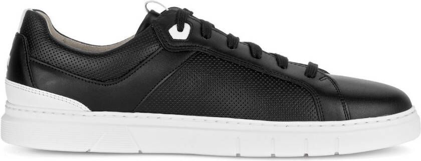 Pius Gabor Plateausneakers vrijetijdsschoen lage schoen veterschoen met perforatie breedte g