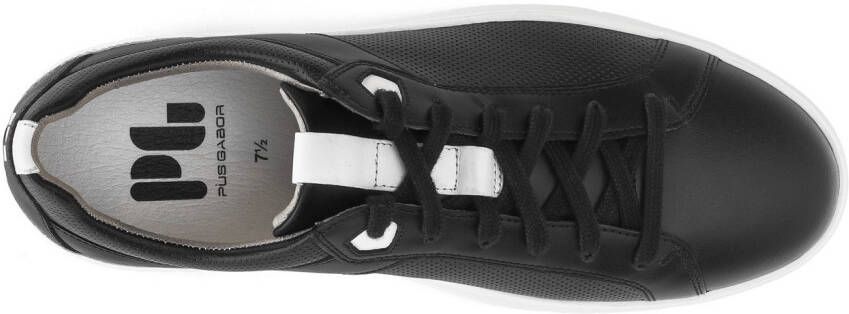 Pius Gabor Plateausneakers vrijetijdsschoen lage schoen veterschoen met perforatie breedte g