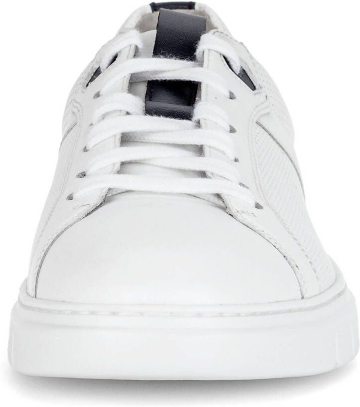 Pius Gabor Plateausneakers vrijetijdsschoen lage schoen veterschoen met perforatie breedte g