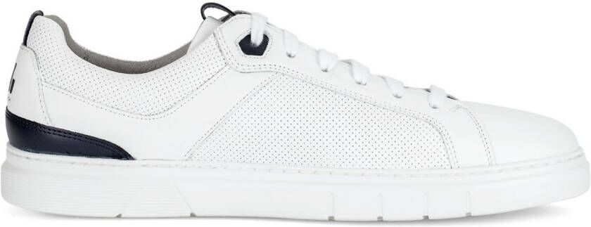 Pius Gabor Plateausneakers vrijetijdsschoen lage schoen veterschoen met perforatie breedte g