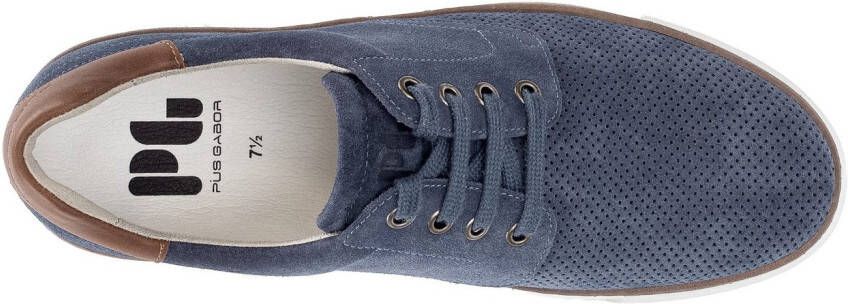 Pius Gabor Sneakers vrijetijdsschoen lage schoen veterschoen in comfortabele breedte g (= breed)