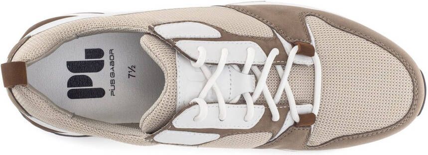 Pius Gabor Sneakers vrijetijdsschoen lage schoen comfortabele schoen veterschoen in breedte g
