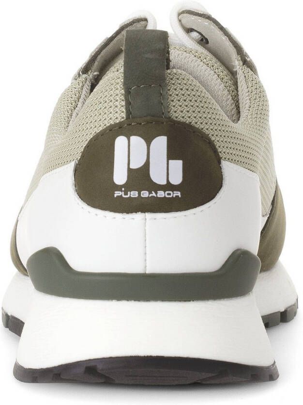 Pius Gabor Sneakers vrijetijdsschoen lage schoen comfortabele schoen veterschoen in breedte g