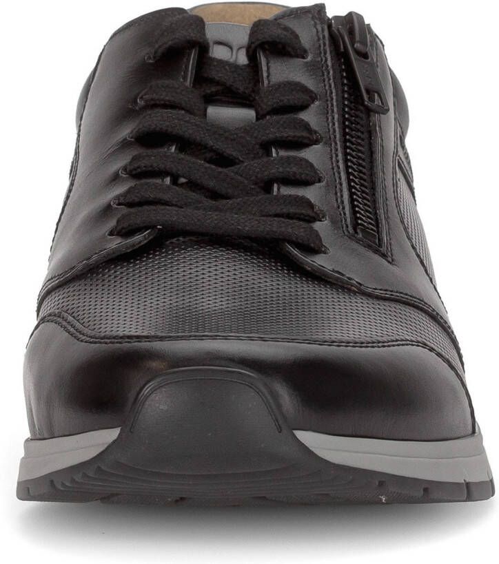Pius Gabor Sneakers vrijetijdsschoen veterschoen lage schoen met logoprent breedte g (=breed)