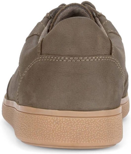 Pius Gabor Sneakers vrijetijdsschoen halfhoge schoen veterschoen met perforatiemotief wijdte g (=wijd)