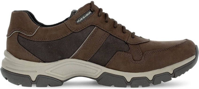 Pius Gabor Sneakers veterschoenen lage schoen vrijetijdsschoen met gore-tex breedte g