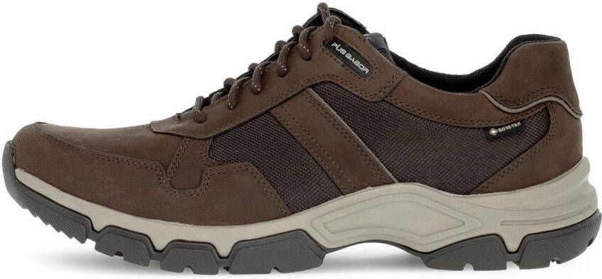 Pius Gabor Sneakers veterschoenen lage schoen vrijetijdsschoen met gore-tex breedte g