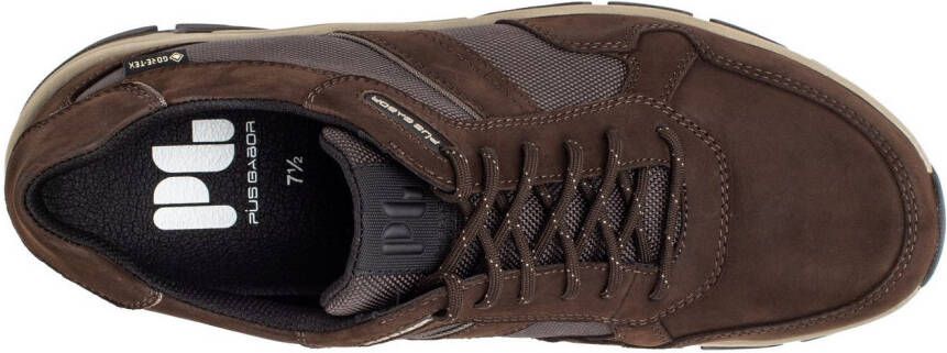Pius Gabor Sneakers veterschoenen lage schoen vrijetijdsschoen met gore-tex breedte g
