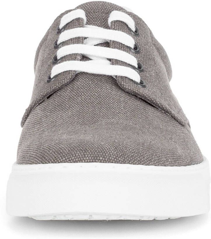 Pius Gabor Sneakers vrijetijdsschoen lage schoen veterschoen contrastafwerking g-breedte