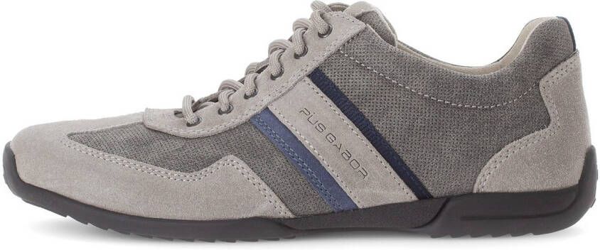Pius Gabor Sneakers vrijetijdsschoen lage schoen veterschoen met logo breedte g (=breed)