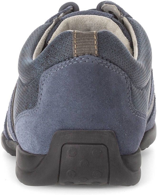 Pius Gabor Sneakers vrijetijdsschoen lage schoen veterschoen met logo breedte g (=breed)