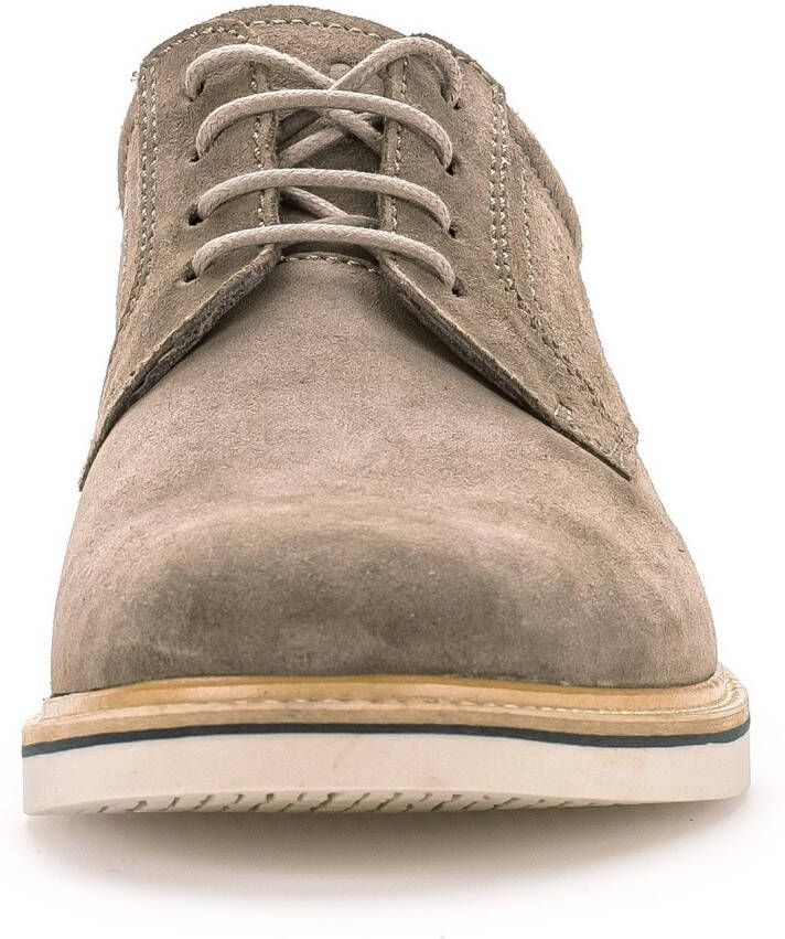 Pius Gabor Veterschoenen blokhak business schoen lage schoen met siersteken g-breedte