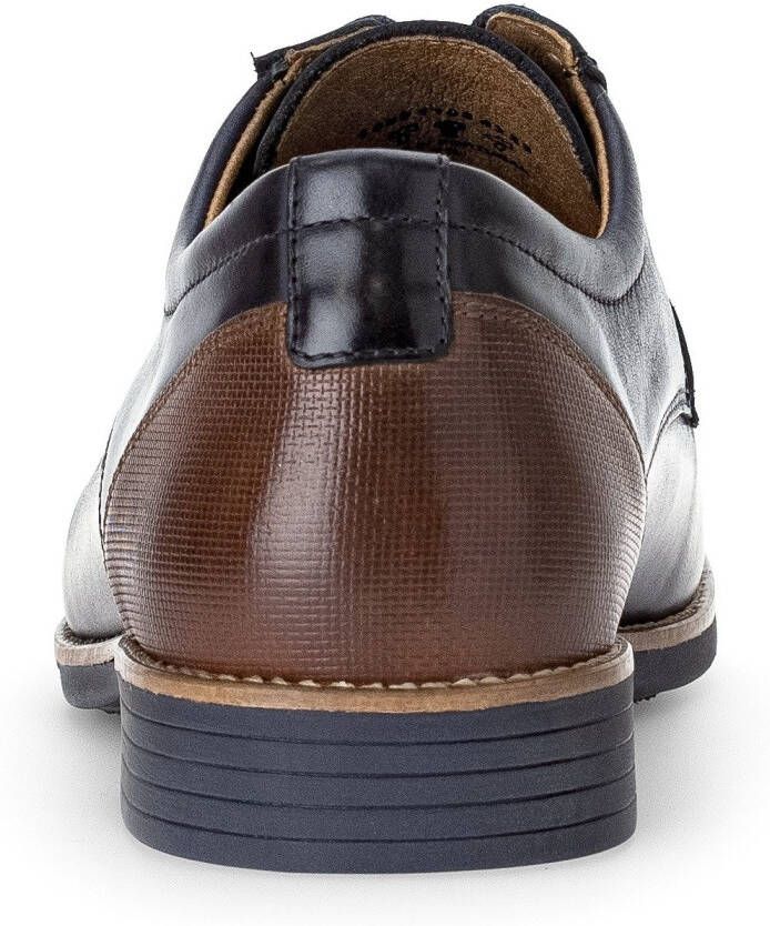 Pius Gabor Veterschoenen blokhak feest schoen business schoen g-breedte (=breed)