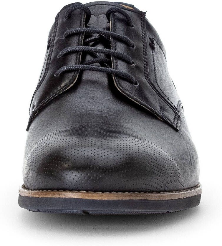 Pius Gabor Veterschoenen blokhak feest schoen business schoen g-breedte (=breed)