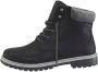 Polarino Hoge veterschoenen Kalmar W veterschoenen laarzen met blokhak - Thumbnail 2