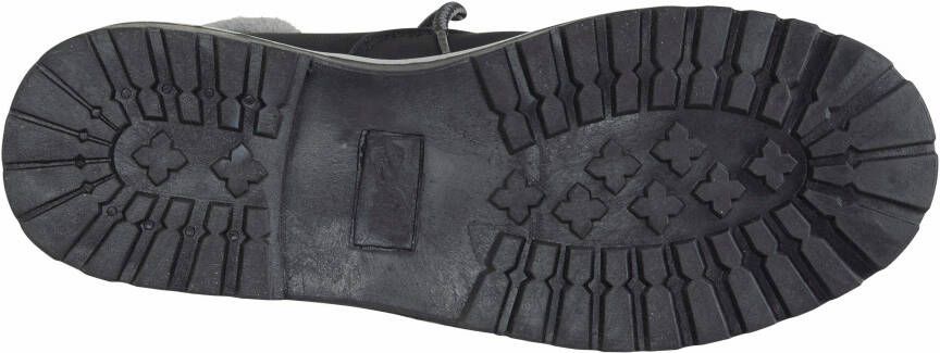 Polarino Hoge veterschoenen Kalmar W veterschoenen laarzen met blokhak