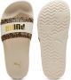 PUMA Leadcat 2.0 Animal Flair Slippers Alpine Snow- Gold - Thumbnail 6