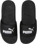 Puma Cool Cat 2.0 badslippers zwart wit - Thumbnail 6