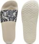 Puma Leadcat 2.0 Snake Chic badslippers slangenprint ecru zilver - Thumbnail 8