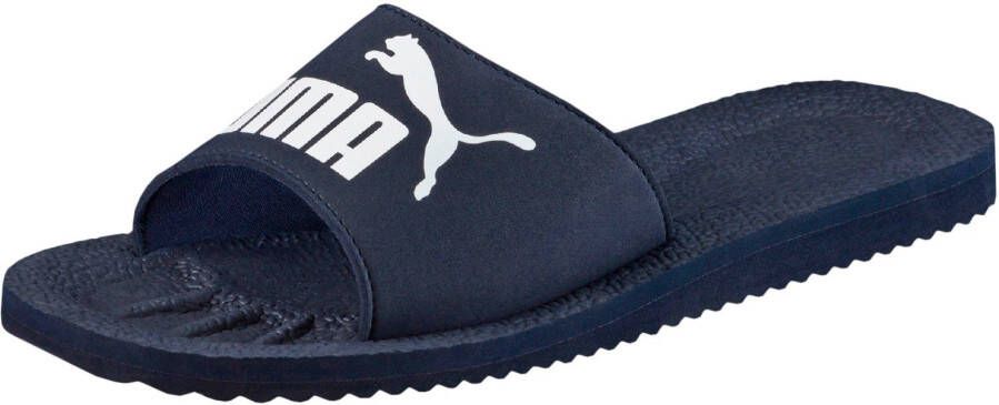 PUMA PureCat Slippers Unisex blauw wit - Foto 4