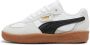 Puma Palermo Dames Schoenen Wit Maat: 37.5 Leer Foot Locker - Thumbnail 8