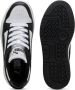 PUMA Rebound Femme Jr Meisjes Sneakers White- Black - Thumbnail 5