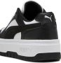 PUMA Rebound Femme Jr Meisjes Sneakers White- Black - Thumbnail 6