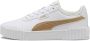 PUMA Carina 3.0 DayINight Dames Sneakers White- Gold - Thumbnail 3
