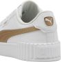 PUMA Carina 3.0 DayINight Dames Sneakers White- Gold - Thumbnail 6