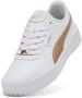 PUMA Carina 3.0 DayINight Dames Sneakers White- Gold - Thumbnail 7