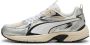 Puma Milenio Tech Sneakers Heren Zilver - Thumbnail 3