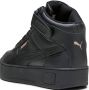 PUMA Carina Street Mid Dames Sneakers Black- Black-Rose Gold - Thumbnail 12