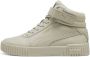 PUMA Carina 2.0 Mid WTR damessneaker winterschoenen gevoerd 385852 07 beige - Thumbnail 3
