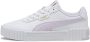 PUMA Carina 3.0 Dames Sneakers White-Lilac Frost- Gold - Thumbnail 5