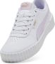 PUMA Carina 3.0 Dames Sneakers White-Lilac Frost- Gold - Thumbnail 9