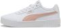 PUMA Carina 3.0 Dames Sneakers White-Rose Quartz- Gold - Thumbnail 4