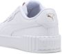 PUMA Carina 3.0 dames sneaker leren schoenen 400365 01 wit - Thumbnail 15