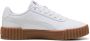 PUMA Carina 3.0 Dames Sneakers White- Gold-Gum - Thumbnail 8