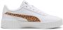 PUMA Carina 3.0 Animal Jr Sneakers White-Light Sand- Gold - Thumbnail 16