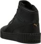 PUMA Carina 3.0 Mid Dames Sneakers Black- Gold - Thumbnail 5
