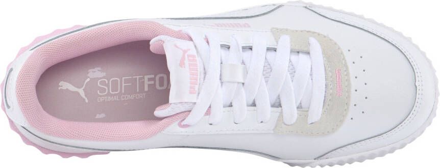 PUMA Carina Lift Dames Sneakers White-Glowing Pink - Foto 7