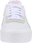 PUMA Carina Lift Dames Sneakers White-Glowing Pink - Thumbnail 8