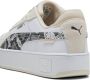 PUMA Carina Street Snake Chic Dames Sneakers White- Black-Alpine Snow - Thumbnail 12