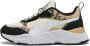 Puma Cassia Snake Chic sneakers grijs zand zwart - Thumbnail 5