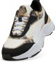 Puma Cassia Snake Chic sneakers grijs zand zwart - Thumbnail 9