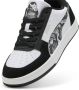 PUMA Caven 2.0 Snake Chic Dames Sneakers Black- White- Aged Silver - Thumbnail 8