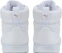 PUMA Caven Mid Unisex Sneakers White TeamGold GrayViolet - Thumbnail 5